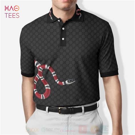 gucci polo shirts men|Gucci polo shirt men snake.